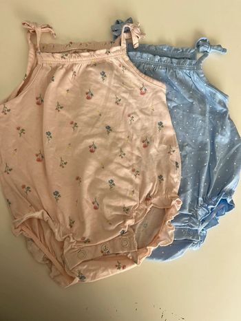 Lots de 2 body bloomers