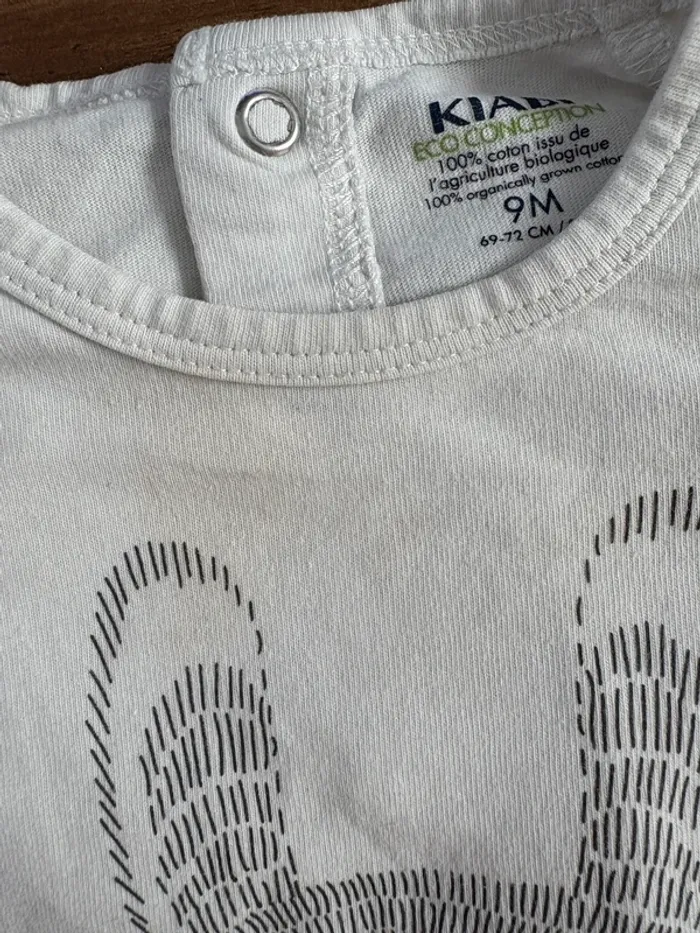 Lot pyjamas manches longues 9 mois - photo numéro 3