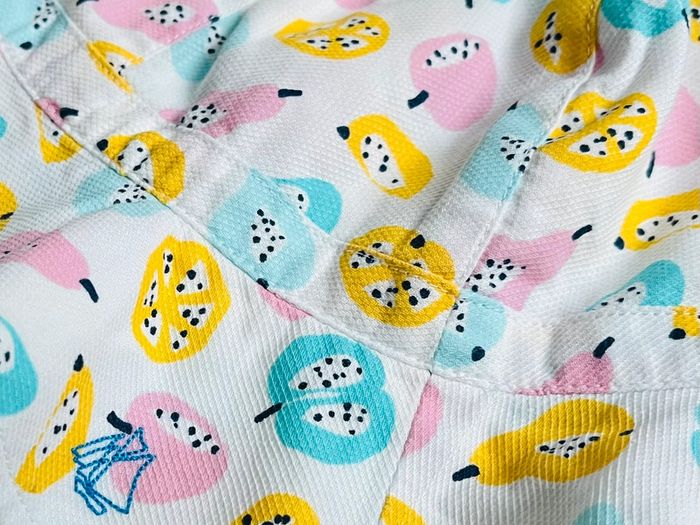 Ensemble à motif avec jupe à volant, débardeur et capeline Petit bateau T-6 ans - photo numéro 3