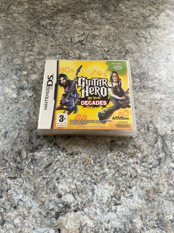 guitar hero on tour decades ds