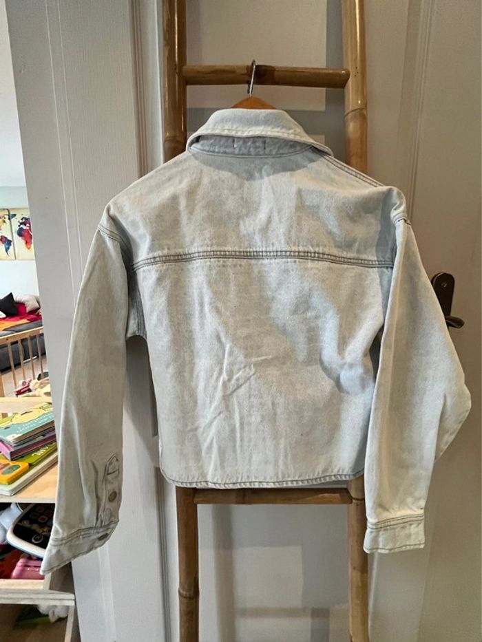 Surchemise en jean coupe oversize taille XS - photo numéro 5