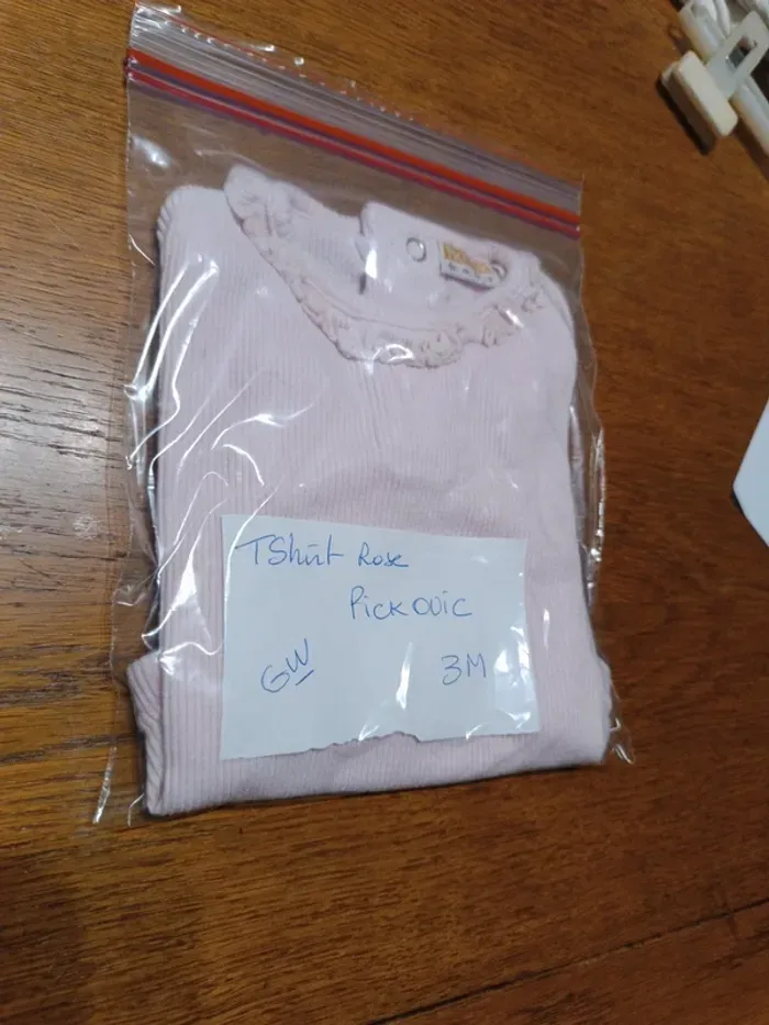 T-shirt rose Pick Ouic 3M - photo numéro 6