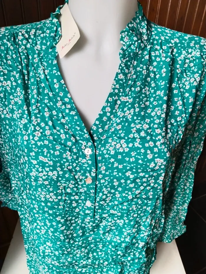 Jolie blouse tunique femme marque Melya Melody taille 46/48 - photo numéro 7