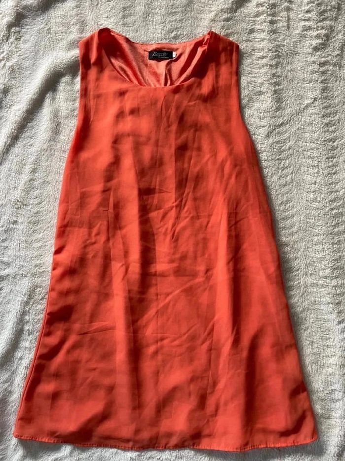 Robe fluide chic corail - photo numéro 5