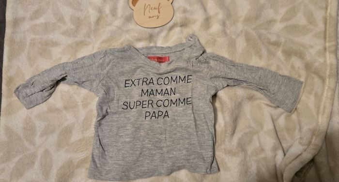 Haut manches longues 9mois