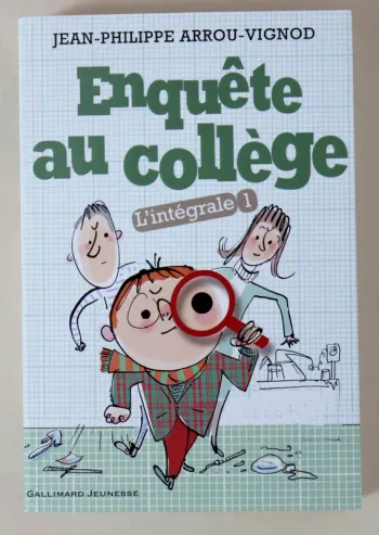 Livre broché "Enquête au collège" L'intégrale 1 (9 ans et +) édition Gallimard Jeunesse