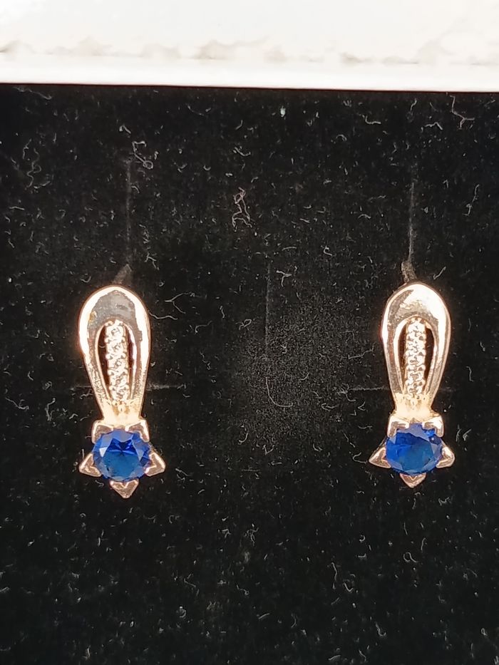 Boucles d'oreilles en argent.