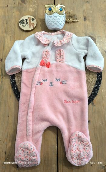 Surpyjama pilou pilou 3 mois sergent major 