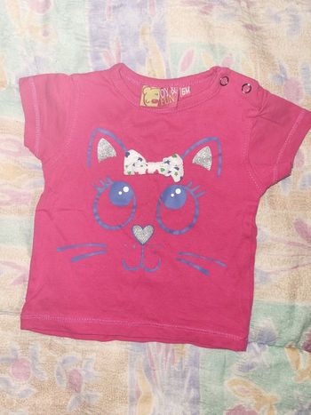 Tee-shirt fille 6 mois