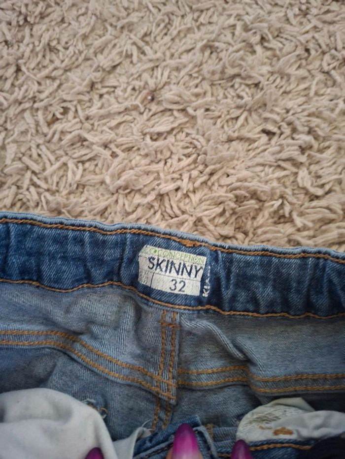 Jean skinny kiabi enfant garçon ou fille taille 32 soit 14 ans - photo numéro 3