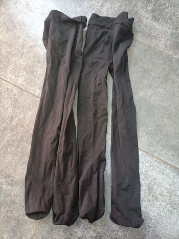 Collants opaques noirs