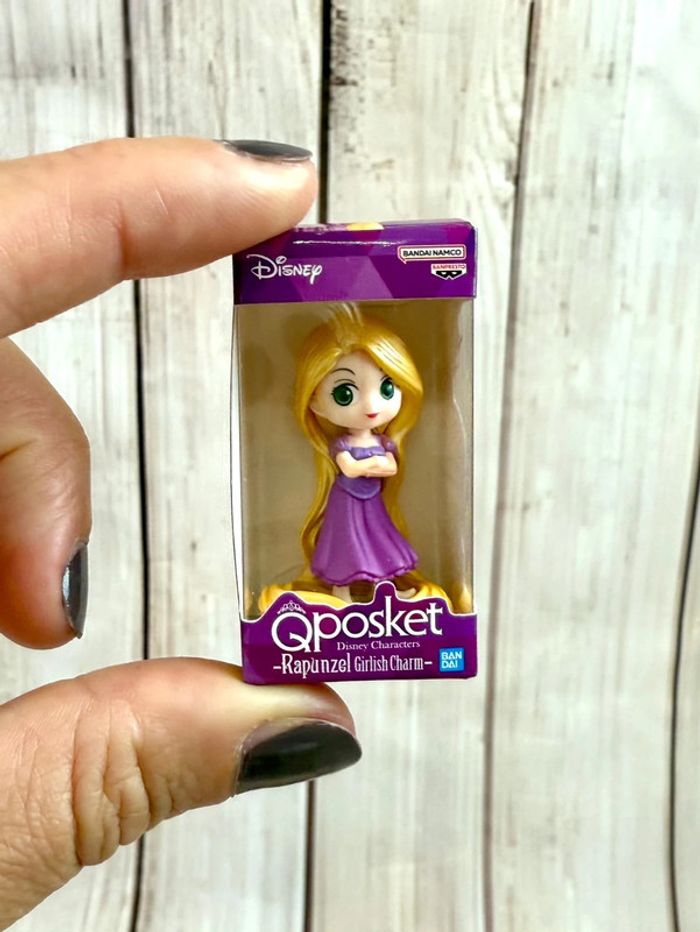 Mini Figurine Disney Qposket Raiponce (rapunzel) - Gashapon Disney Japon - photo numéro 6