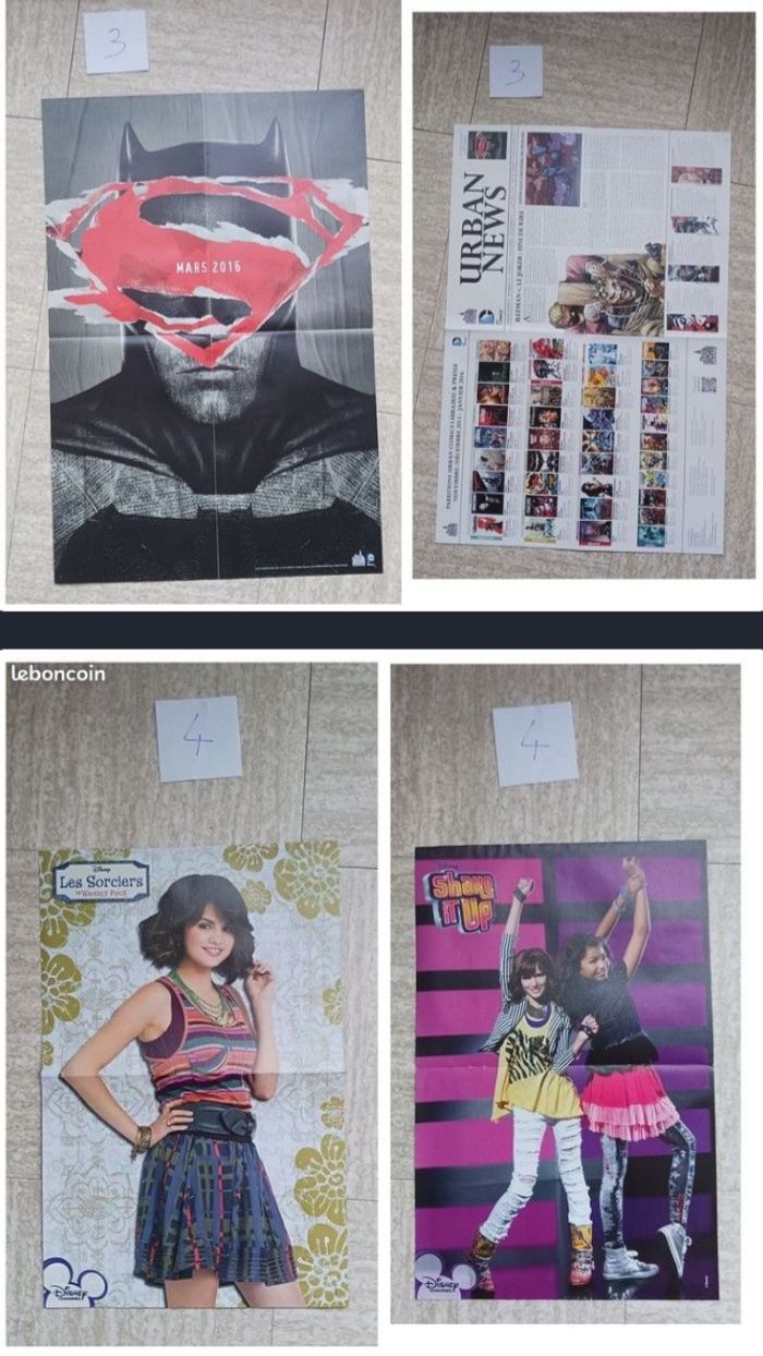 Posters, affiches ; DC Comics ; Disney Channel - photo numéro 2