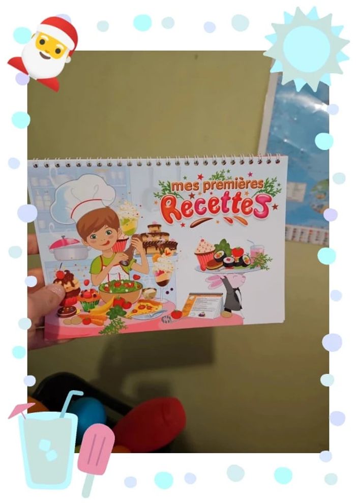Livre de recette mes premieres recettes enfant