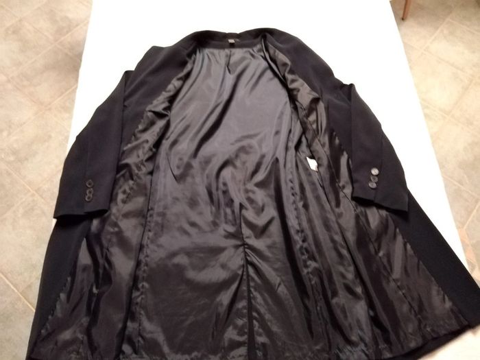 Manteau imperméable T44/46 marine foncé TB état - photo numéro 11