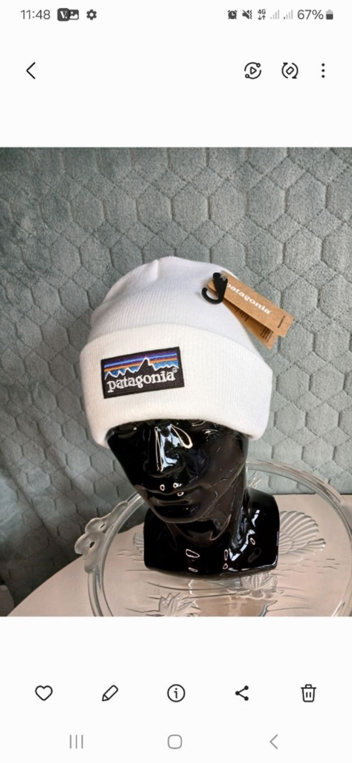 Bonnet Patagonia NEUF avec étiquette - photo numéro 2