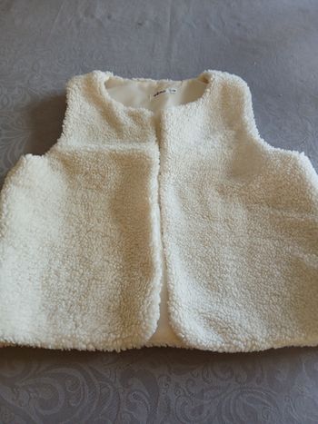 Gilet sans manches fille 10 ans