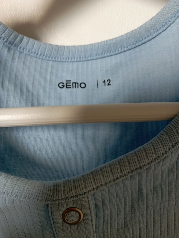 Top Manches courtes bleu ciel - photo numéro 3