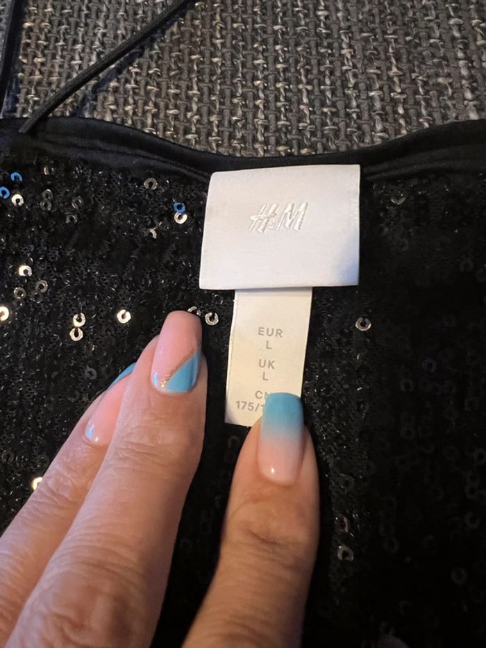 Top court sequins - photo numéro 2