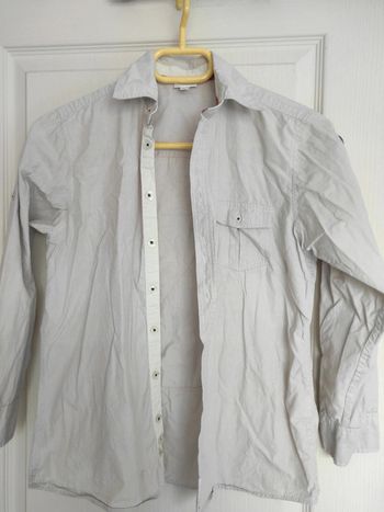 Chemise beige clair