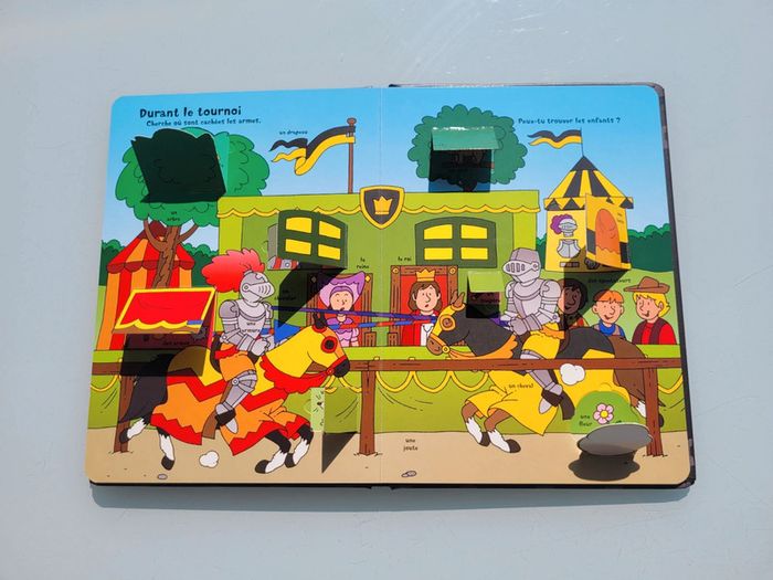 Livre à volets Le Chevalier 🛡 collection les grandes cachettes piccolia (48) - photo numéro 9