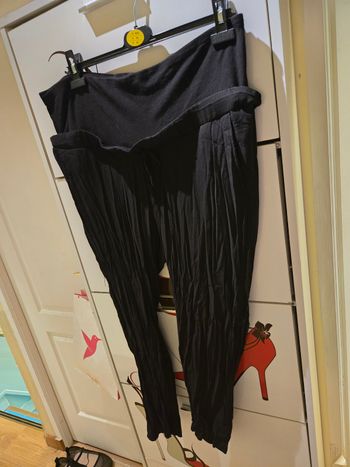 Legging de grossesse noir T.L 44-46 H&M Mama