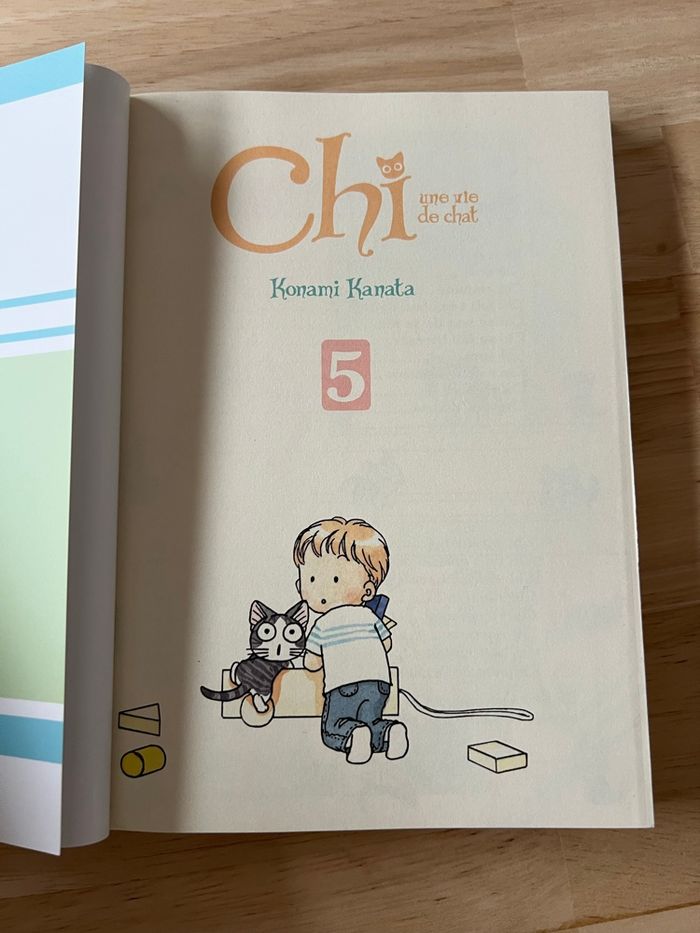 Manga Chi, Une Vie de Chat – Tome 5 – Konami Kanata – Bon État - photo numéro 2