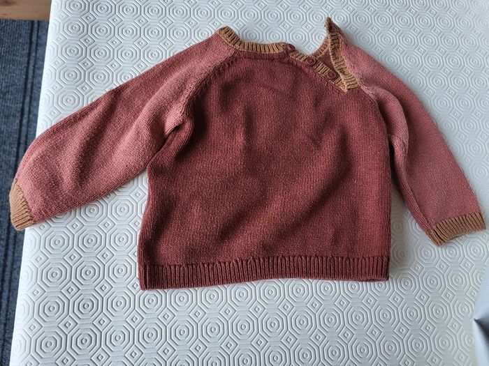 Pull marron - photo numéro 2