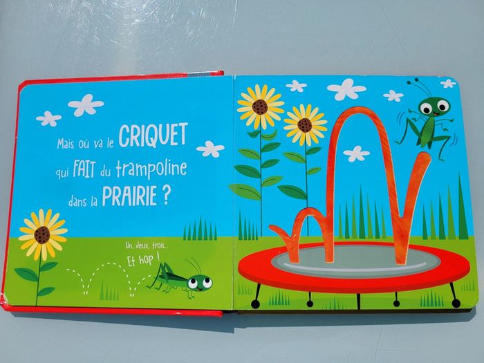 Livre animé à toucher 🕸 Un goûter chez l'araignée 🕷 - photo numéro 4