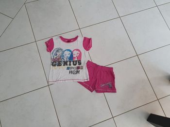 Pyjama été monster high 10 ans LC