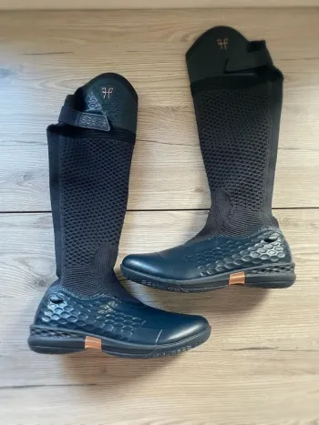 Bottes d’équitation femme Horse Pilot Teknit – Taille 37 – Bleu Marine