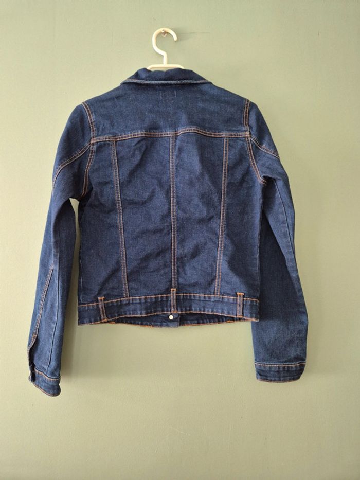 Veste en jean bleu marine, femme taille 38, Pimkie - photo numéro 6