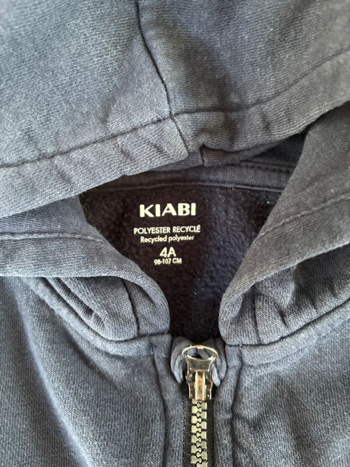 Veste à capuche Kiabi 4 ans - photo numéro 2