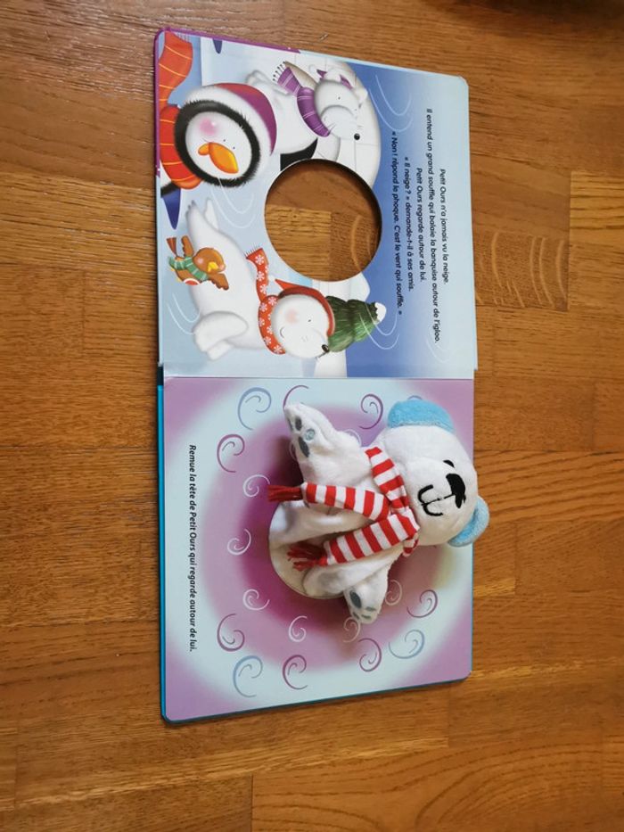 Livre marionnette ours - photo numéro 2