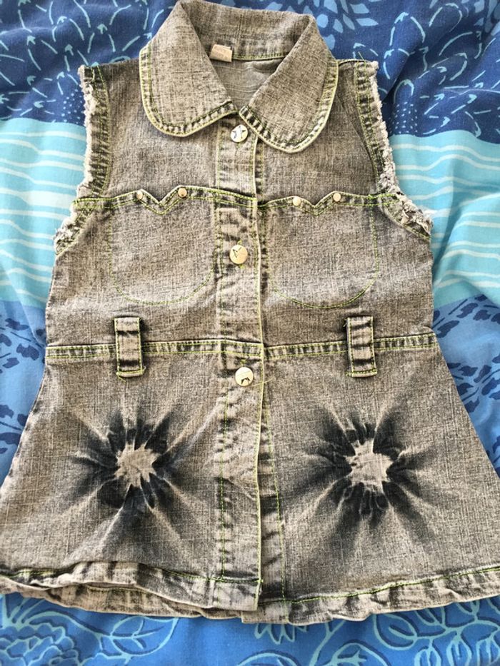 Robe en jeans 2 ans