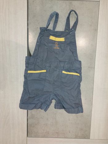 Salopette short / Obaïbi / 12mois.74cm