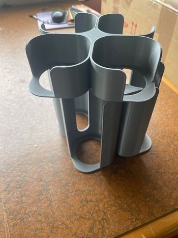 Support range pots et couvercles pour yaourtière multidelices de Seb