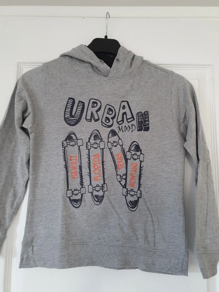 Sweat à capuche garçon 8 ans LC4 - photo numéro 3