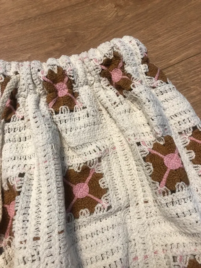 Short été crochet beige - photo numéro 2