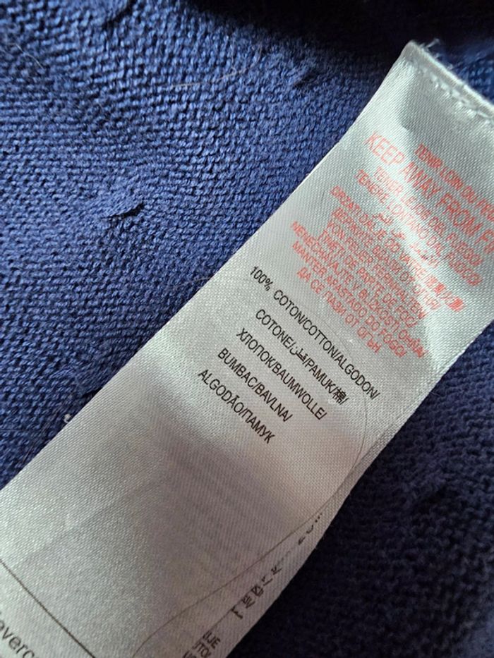 Gilet sergent major bleu - photo numéro 6