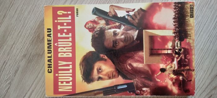 Livre "Neuilly brûle-t-il ? " de  Laurent Chalumeau