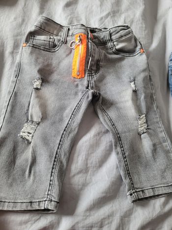 pantacourt en jeans desquared2 8ans (5e)
