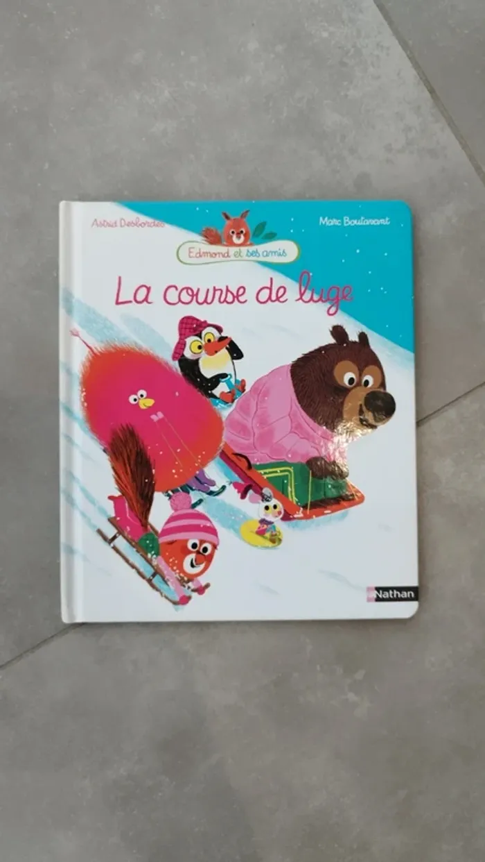 Livre la course de luge