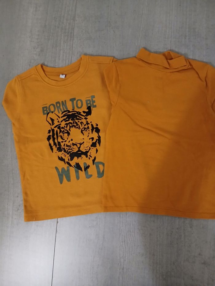 Lot de 5 tee shirts manches longues - photo numéro 4