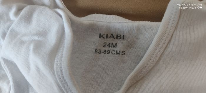 Body simple blanc 24mois - photo numéro 2