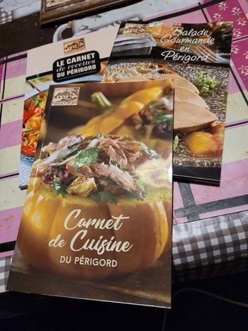 Lot de 3 livres cuusine du Perigord