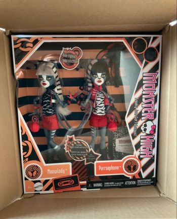 Monster High Creeprodction Meowlody & Purrsephone
