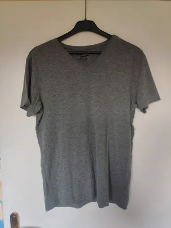 Tshirt gris col V Colin's
