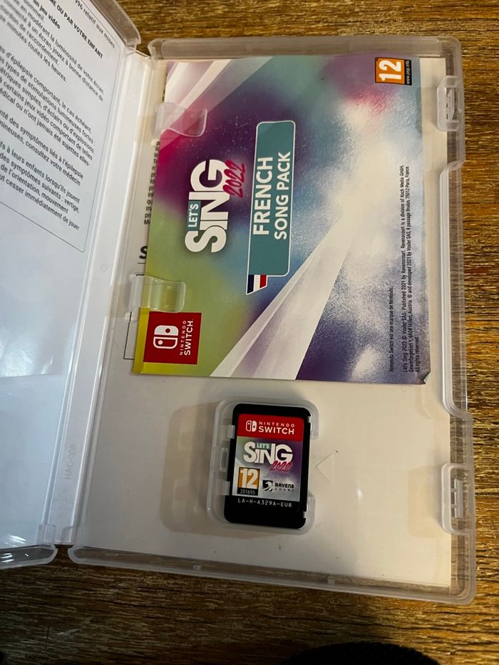 Jeu switch Let’s sing avec micro - photo numéro 2