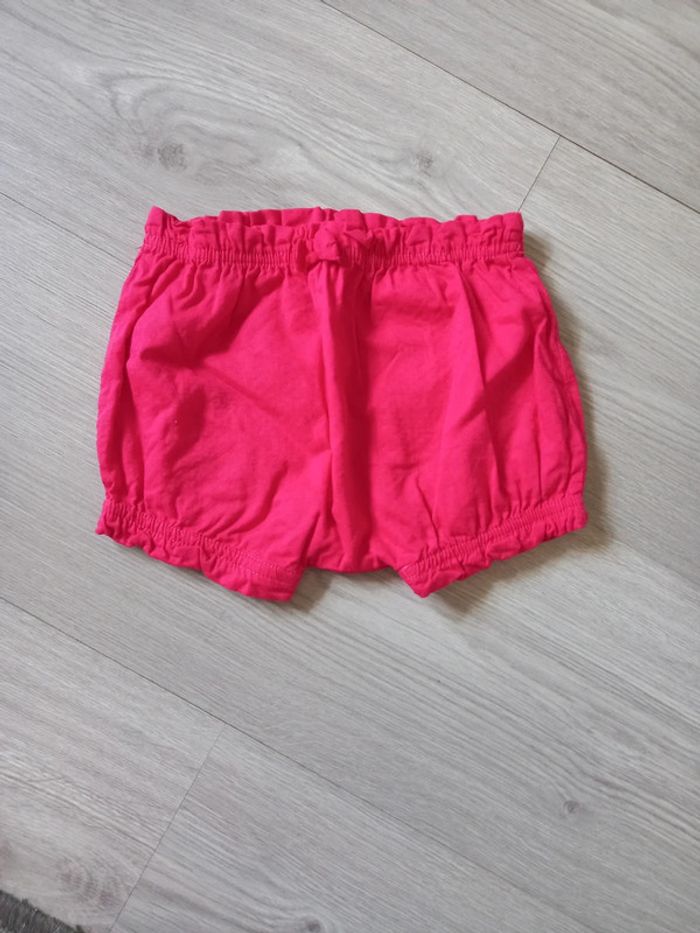 Short fille 3 mois